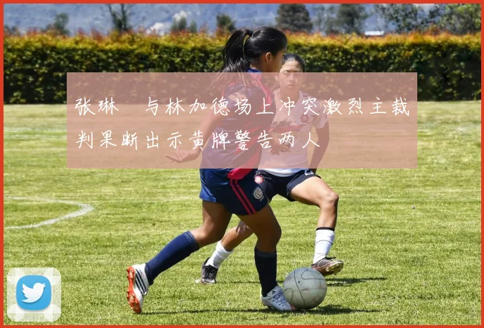 张琳芃与林加德场上冲突激烈主裁判果断出示黄牌警告两人